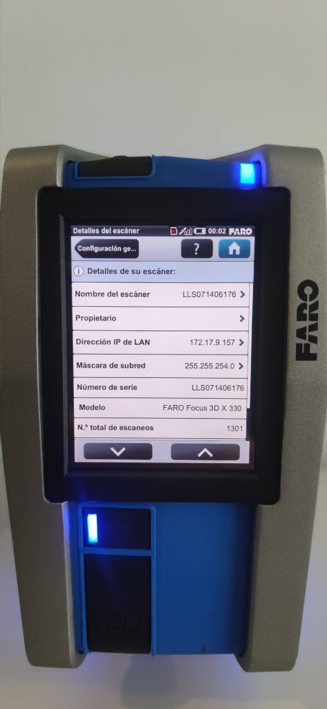 Laser escáner Faro Focus3D X 330 usado